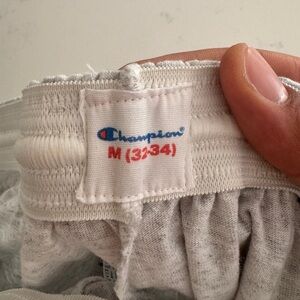 Champion heathered jersey knit pull on lounge shorts